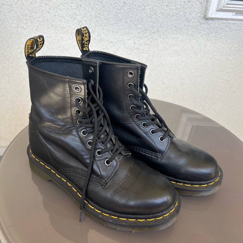 Dr. Martens 1460 Black Leather Boots